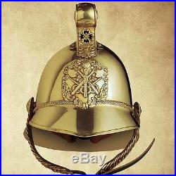 Replica British MERRYWEATHER Brass Fireman's Helmet