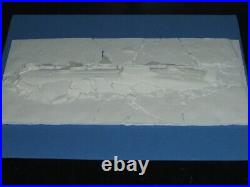 Resin solid casting typhoon submarine ice breaking surfacing diorama