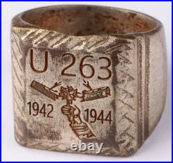 Ring U263 Attack 1942-44 U-boat WW2 German naval submarine U-Boot Kriegsmarine N