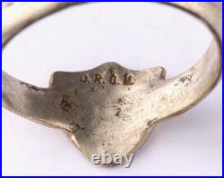 Ring U415 Antique legioner head U-boat WW2 German naval submarine U-Boot Kriegsm