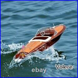Riva volere Yacht 114 580200 mm Wooden model RC boats finish model