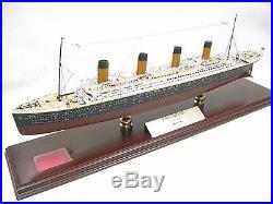 Rms Titanic 1/350 Signed By Milvina Dean Survivor White Star Boat Model