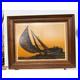 Roger-Berghoff-Signed-Serigraph-Gusty-Weather-Sailboat-MCM-Framed-Print-01-nn