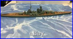 Ron Hughes USSR SOVIETSKI SOYUZ WW2 battleship wood ship model 1/1200 1/1250