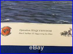 Ronald Wong Operation Iraqi Freedom Black Stallion Fleet Signed Limited Edition