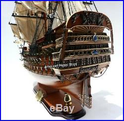Royal Louis 1779 Museum Quality Tall Ship Model 36 Handcrafted Wooden Model NEW