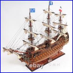 Royal Louis E. E. Admiral Line Handmade Wooden Model Ship Fully Assembled