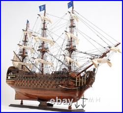 Royal Louis E. E. Admiral Line Handmade Wooden Model Ship Fully Assembled