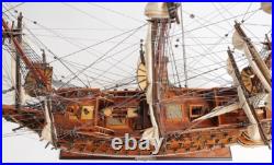 Royal Louis E. E. Admiral Line Handmade Wooden Model Ship Fully Assembled