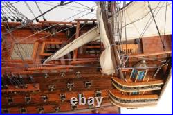 Royal Louis E. E. Admiral Line Handmade Wooden Model Ship Fully Assembled