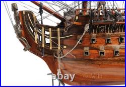 Royal Louis E. E. Admiral Line Handmade Wooden Model Ship Fully Assembled