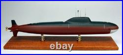Russian Navy Alfa Class Nuclear Attack Submarine Desk Ship Boat 1/130 SC Model