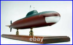 Russian Navy Alfa Class Nuclear Attack Submarine Desk Ship Boat 1/130 SC Model