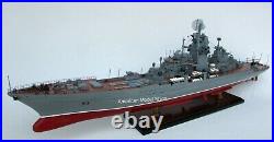 Russian Navy Battlecruiser Pyotr Velikiy Museum Quality War Ship Model 39