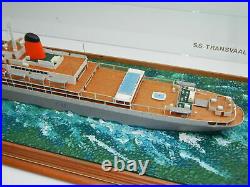 S. S. Transvaal Castle Ship Model by Ron Hughes Rare Hand Made Model
