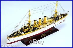 SMS EMDEN Dresden class Cruiser Imperial German Navy Handmade Warship Model