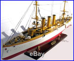 SMS Emden Handcrafted War Ship Display Model 33 NEW