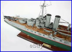 SMS Viribus Unitis Dreadnought Battleship Handcrafted Wooden Ship Model