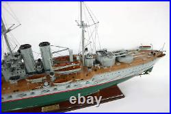 SMS Viribus Unitis Dreadnought Battleship Model 39 Handcrafted Wooden Model NEW