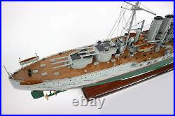 SMS Viribus Unitis Dreadnought Battleship Model 39 Handcrafted Wooden Model NEW