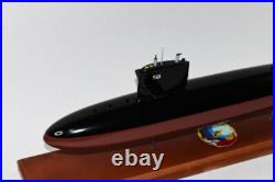 SS-581 USS Blueback, Barbel Class Submarine, 20 Mahogany Model
