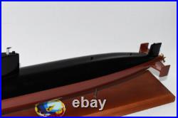SS-581 USS Blueback, Barbel Class Submarine, 20 Mahogany Model