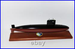 SS-581 USS Blueback, Barbel Class Submarine, 20 Mahogany Model
