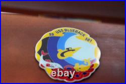 SS-581 USS Blueback, Barbel Class Submarine, 20 Mahogany Model