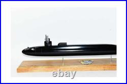 SSGN-727 USS Michigan Submarine Model (Black Hull)