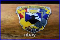 SSGN-727 USS Michigan Submarine Model (Black Hull)