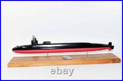 SSGN-728 USS Florida Submarine Model, Navy, Scale Model, Mahogany, 20 inch, Ohio