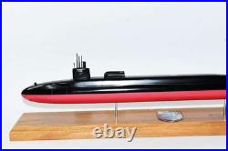 SSGN-728 USS Florida Submarine Model, Navy, Scale Model, Mahogany, 20 inch, Ohio