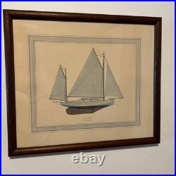 Sailboat Prints Set of 6 Nautical Ocean