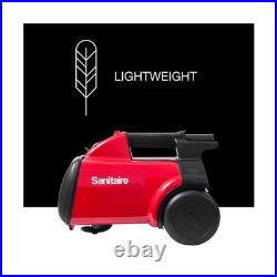 Sanitaire SC3683D Canister Vacuum, Red 19.2 x 17.75 x 11.3 inches Fast Ship