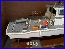 Scalecraft Coast Guard UTB-41 18 Scale 1/28 Wooden Display Model