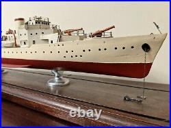 Scratchbuilt Museum quality Model WWII Coast Guard cutter USCGC Campbell WPG-32