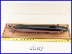 Seawolf SSN-21 US Navy Submarine 1/192 Desk Display Case Model Ship