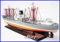 Seine Lloyd Cargo Ship Model 40 Handcrafted Wooden Model NEW