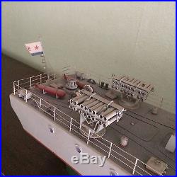 Ship Model Ussr/russia Navy Cruiser 242 Museum Masterpiece