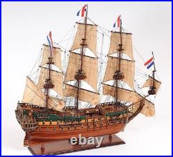 Ship Model Watercraft Traditional Antique Friesland Boats Sailing Medium Wood