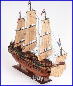 Ship Model Watercraft Traditional Antique Friesland Boats Sailing Medium Wood