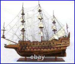 Ship Model Watercraft Traditional Antique HMS Sovereign of the Seas Monumental