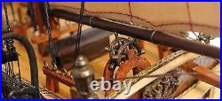 Ship Model Watercraft Traditional Antique HMS Surprise Boats Sailing Wood