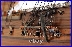 Ship Model Watercraft Traditional Antique HMS Surprise Boats Sailing Wood