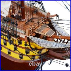 Ship Model Watercraft Traditional Antique HMS Victory Boats Sailing Painted