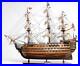 Ship-Model-Watercraft-Traditional-Antique-HMS-Victory-Medium-Mahogany-Brass-01-avi