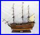 Ship-Model-Watercraft-Traditional-Antique-HMS-Victory-XL-Brass-Chrome-Mahogany-01-tump