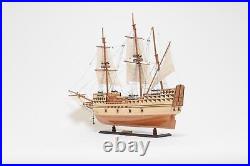 Ship Model Watercraft Traditional Antique Mayflower Medium Mahogany Rosewood