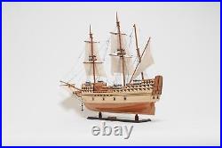 Ship Model Watercraft Traditional Antique Mayflower Medium Mahogany Rosewood