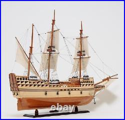 Ship Model Watercraft Traditional Antique Mayflower Medium Mahogany Rosewood